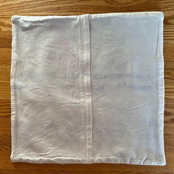 Vintage Turkish Kilim Pillow with Insert - Picture 4 of 5